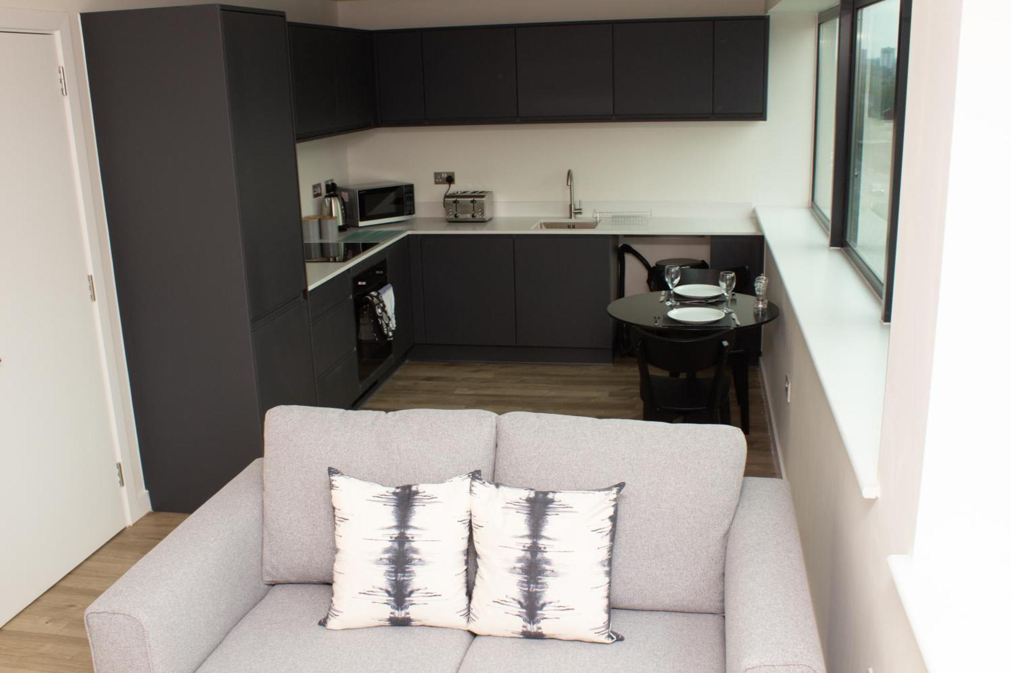 Dashing 1Br Penthouse Near Mcr Stadiums Manchester Extérieur photo